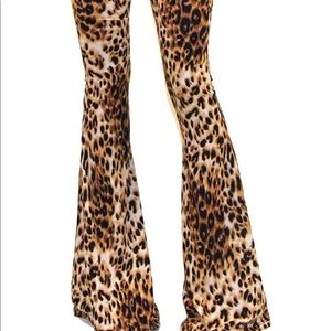 Cheetah Print Bell Bottoms
